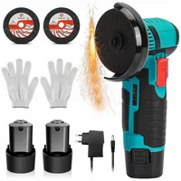 Úhlová bruska HDeye 550 W 12 V s kotouči 75 mm