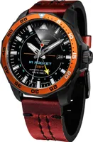 Vostok Europe NH34-225C714-LBBRW Herrenuhr Automatik GMT Rocket N1 Braun/Schwarz