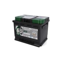 Cartec EcoPower Batterie 65 EFB 12V/65Ah/570A