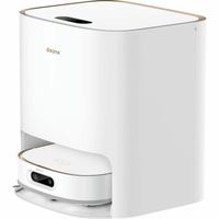 Dreame W10 Pro Saugroboter und Wischroboter mit automatischer Waschstation von Mopps, 4000 Pa Saugleistung, 3D Hinderniserkennung
