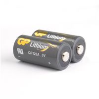 GP Lithium-Batterie CR123A 2 Stück