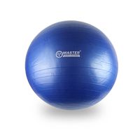 Gymnastikball MASTER Super Ball Durchmesser 85 cm, blau
