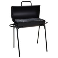 ProGarden Holzkohlegrill Zylinderform 33 cm Durchmesser