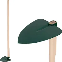 Hacke FED 206/1200, herzförmig, groß, 550 g, Holzstiel