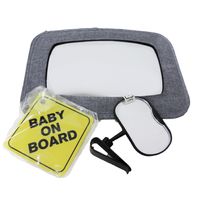 Baby Rücksitzspiegel-Set für Kfz zur Beobachtung von Rückbank/Kindersitz