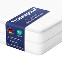 Ergonomische 7-Zonen Kaltschaummatratze - 19cm - H2&H3 - (90 x 200 cm) - Träumegut24