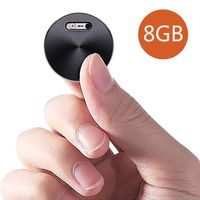Q37 8 GB Diktiergeräte Digital Voice Recorder mit Sprachaktivierung Mini-Aufnahmegerät HD-Rauschunterdrückung, kompatibel mit Android, iPhone, Windows und Mac