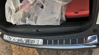 Osłona zderzaka z polerowanej stali nierdzewnej dla PEUGEOT 3008 II od 10/2016- | z przetłoczeniami