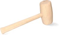 KOTARBAU® Holzhammer Durchmesser 65 mm für Schreiner Blechbearbeitung Schreiner-Knüppel Schreiner-Hammer