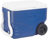 Coleman 40QT Performance Wheeled Kühlbox ,blau/weiß