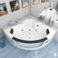 Whirlpool Pool Badewanne  Wanne W05R-SC 140x140cm