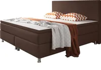 Inter Handels Boxspringbett Berlin, 180x200, Braun