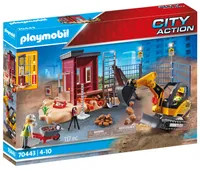 PLAYMOBIL City Action 70443 Minibagger mit Bauteil