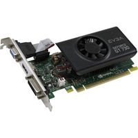 EVGA 02G-P3-3733-KR, GeForce GT 730, 2 GB, GDDR5, 64 Bit, 3840 x 2160 Pixel, PCI Express 2.0