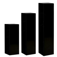 Gilde Säule, "Solid", Fiberglas, Poly, schwarz, VE 1, L. 27 cm, B. 27 cm, H. 100 cm  79931