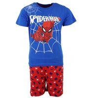 Spiderman Schlafanzug Kinder Jungen Zweiteilige Kinder Schlafanzug Set Baby Teenager 18 Monate-14 Jahre Geschenke für Kinder Marvel Schlafanzug Jungen Lang