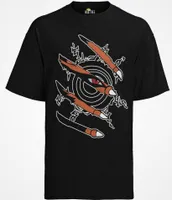 Pánske tričko Naruto Shippuden Bijuu a Jinchuuriki Kurama 9 Tail Fox Man Anime Hoody Ninetail