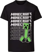 Minecraft - Detské tričko NS6032 (152) (čierna)