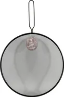 Spritzschutz - Schwarz - Aluminium Streckmetall - Ø 29 cm