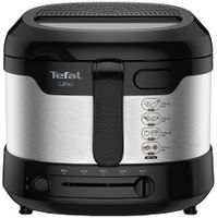 Tefal Fritteuse UNO M Edelstahl FF215D schwarz/Edelstahl