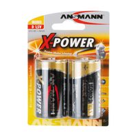 ANSMANN Alkaline Batterie "X-Power" Mono D 2er Blister