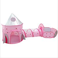 Spielzelt Babyzelt Spielhaus mit Zelt Tasche Bällebad KinderGeschenk Mehrfarbig 