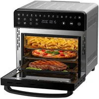Heißluftfritteuse 1502D heissluftfritteuse 15L , Airfryer xxl mit sichtfenster, Digitaler Display, 2200,00 W,  13 Kochprogramme