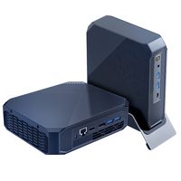 Blackview Mini PC MP200, Intel i5-11400H(4.50GHz) mini Desktop-PC, 16GB DDR4 RAM 512GB SSD ROM, Windows 11 Pro, 4K UHD, Gigabit Ethernet, Blau