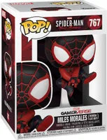 POP Figur Marvel Spiderman Miles Morales Bodega Cat Anzug
