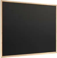 Schwarze Kreidetafel 100x80 cm, ECO-Holzrahmen