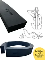 W.O.D Yoga Strip - Yogastreifen - Critical Alignment Strip - Haltungskorrektor - Schulterstrecker - Rückenstrecker - Lindert Rückenschmerzen
