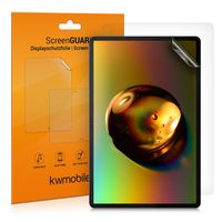 kwmobile 2x Schutzfolie kompatibel mit Samsung Galaxy Tab S7 Plus / Tab S7 FE - Folie klar Full Screen Tablet