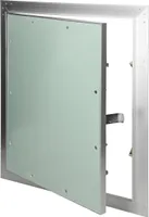 ECD Germany Revisionsklappe Revisionstür GK-Einlage 400x600 mm, Gipskarton 12,5mm, Alu Rahmen