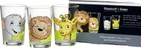 Ritzenhoff & Breker Trinkglas AFRIKATIERE 3er Set aus Glas