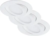 LED vestavné světlo, bílé, 3xLED deska/4,8W