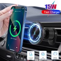 15W Auto Wireless Charger Für iPhone 14 13 12 Pro Max Handyhalterung Ladegerät