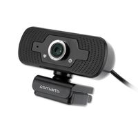 4smarts Webcam C1 Full HD, Mikrofon schwarz "wie neu"