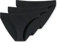 Schiesser Damen 3PACK Tai schwarz L  PAK