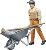 Bruder 62130 - Sada figurek komunálního pracovníka