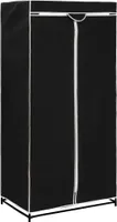 vidaXL Šatní skříň černá 75×50×160 cm