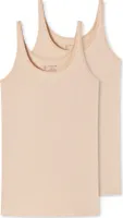 Schiesser dámské tílko 2PACK sand 44 PAK