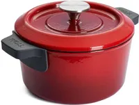 WOLL 'Iron Topf mit Deckel in Chili Red Ø 20 cm, 11 cm 2,8 Lt'
