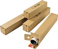 ColomPac Versandhülse CP072.06 10,8x10,8x86cm Wellpappe braun
