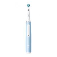 Oral-B iO 3, Erwachsener, Vibrierende Zahnbürste, Tiefenreinigung, Weich, für weiße Zähne, Hellblau, Rund, Akku