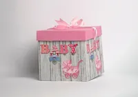 Darčeková krabička baby pink M