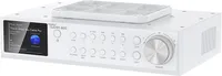Regent Cucina 200 Küchenradio Unterbau Dab Radio mit Bluetooth FM / DAB+ Radio mit Led Leiste Küche, Farbdisplay, Küchen Timer mit 2 Alarmen - weiß
