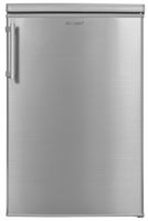 Exquisit Kühlschrank KS16-4-HE-040D inoxlook | Standgerät | 109 l Volumen | Inoxlook