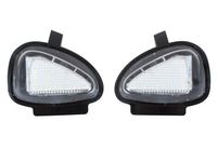 2x LED Umfeldbeleuchtung Spiegel 18 SMD für VW Golf VI 6 Jetta Tiguan Touran 1T