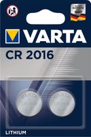 VARTA Lithium Knopfzelle "Professional Electronics" CR2016 2 Knopfzellen
