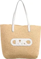 Michael Kors Damen Handtaschen 30S4SZAT4O-884 Farbe: Beige Größe: Einheitsgröße
